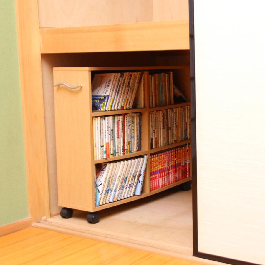 不二貿易（Fuji Boeki） 押入れ収納ラック 奥行き77cm 幅20cm