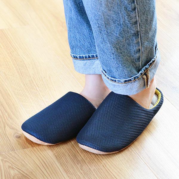 オクムラ スリッパ 25〜26.5cm L ジャブジャブ 洗える メッシュ メンズ