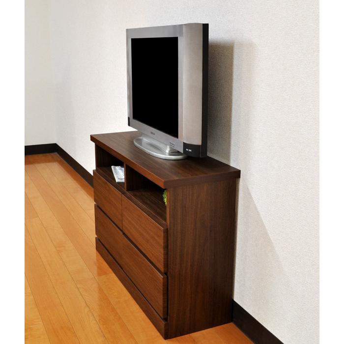 テレビボード ハイタイプ 北欧風 リビングボード 引出しタイプ 日本製 幅90cm （ テレビ台 TV台 TVボード テレビラック AVボード 収納付き 日本製 完成品 ）｜livingut｜03