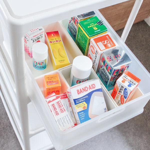 タイガークラウン 小物収納 引き出し 整理ケース 7点セット （ 仕切り