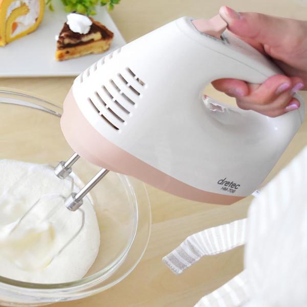 ドリテック ハンドミキサー 70W 調理家電 泡立て器 ミキサー （ 電動