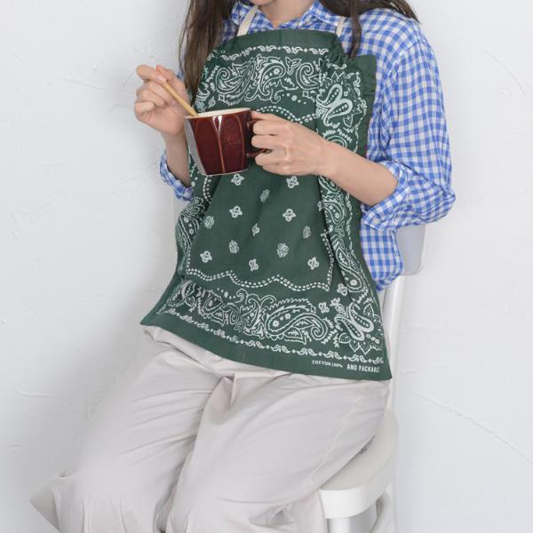 ランチクロス 3way プラスアルファ バンダナ ハンカチ ペイズリー