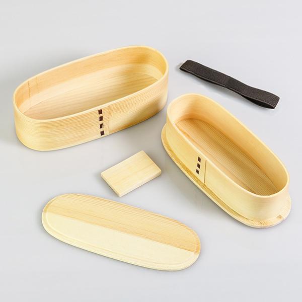 竹細工 角型二段弁当箱5個(木製ランチボックス 重箱 曲げわっぱ) 竹細工 角型二段弁当箱5個(木製ランチボックス 重箱 曲げわっぱ) 竹細工