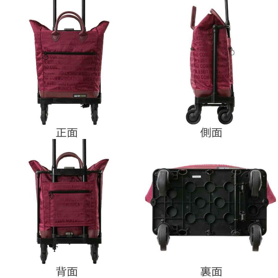 ショッピングカート 4輪 横押し サイドカートフリー ジャガード