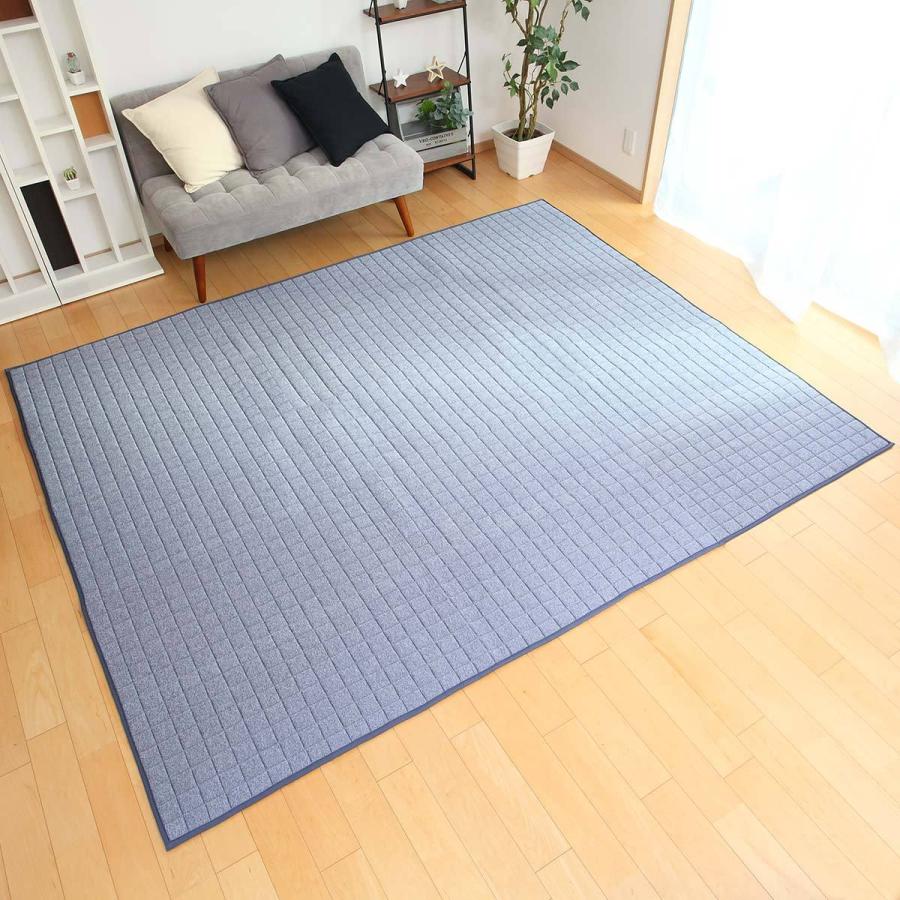 ラグ 130×185cm ラグマット ふんわりニットラグ 洗える ウレタン （ カーペット 絨毯 マット ）｜livingut｜16