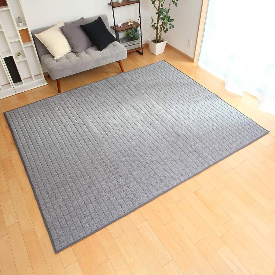 ラグ 130×185cm ラグマット ふんわりニットラグ 洗える ウレタン （ カーペット 絨毯 マット ）｜livingut｜19