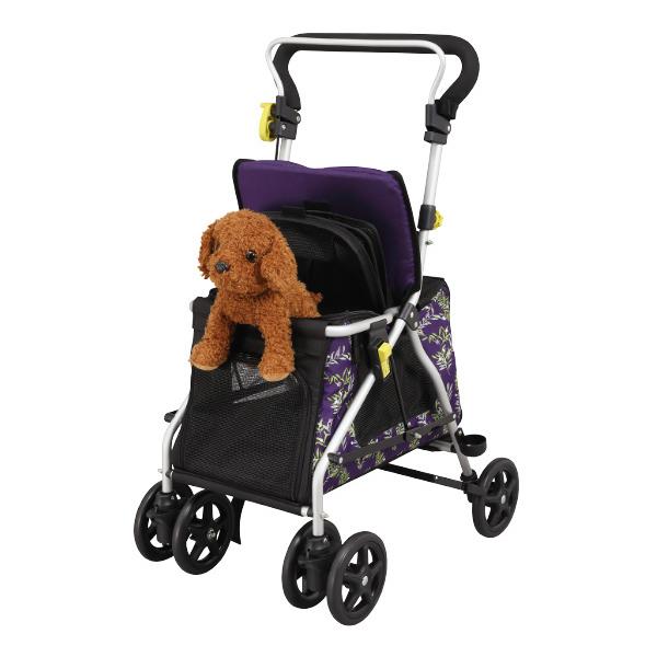 ペットカート　ほぼ新品　半額以下 フジホーム シルバーカー ペットカートファム 軽量 コンパクト 座れる