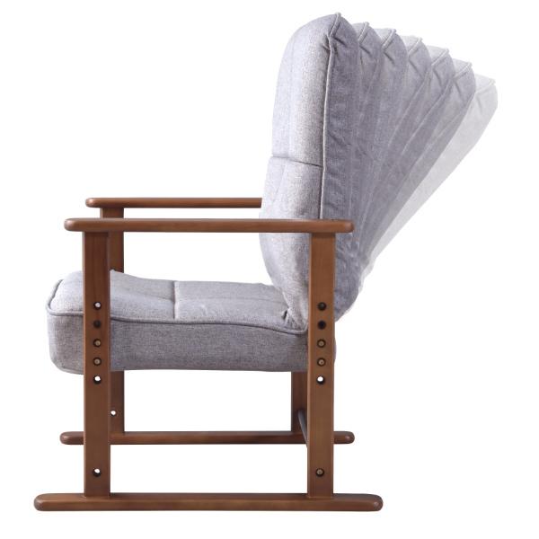 東谷 高座椅子 高齢者 リクライニング Sサイズ 2台セット 肘掛 疲れ