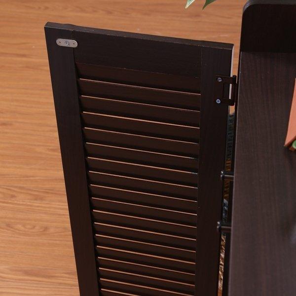 短納期下駄箱 ルーバー オープントップ 幅60cm 奥行33.5cm 高さ90cm 組立品 スリッポン