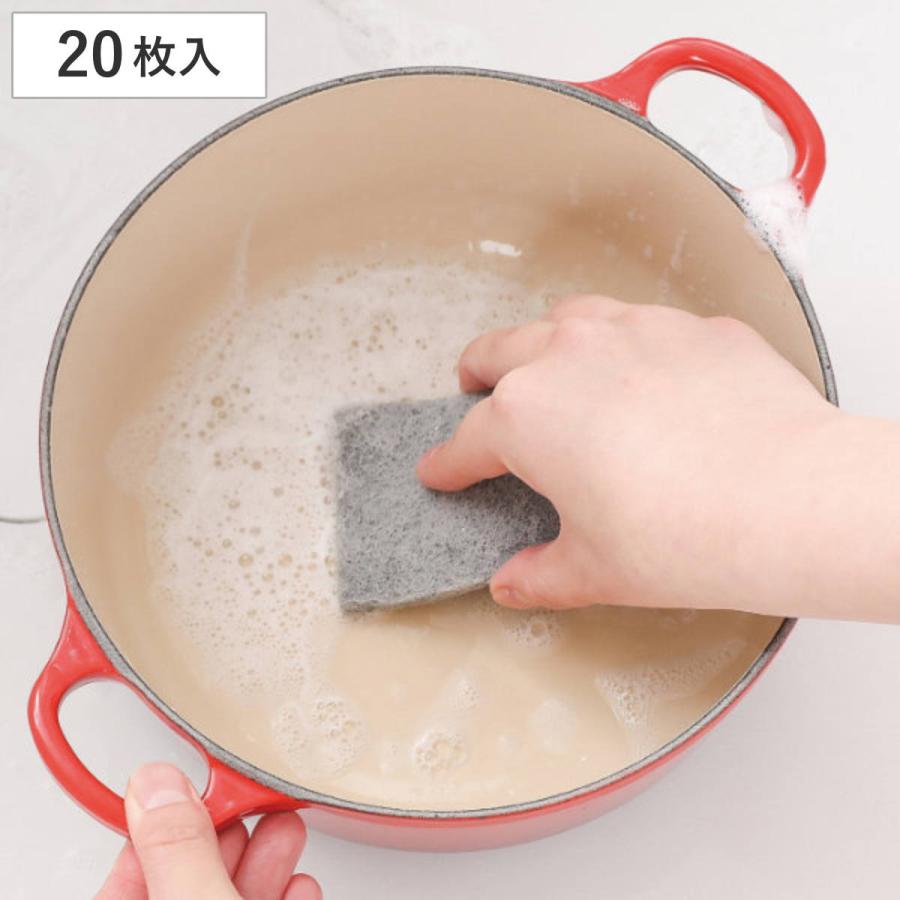 最大64 オフ キッチンスポンジ 枚入 キッチンリセット クリーナー ハード 使い切り キッチン スポンジ 使い捨て コゲ落とし 食器用スポンジ 鍋用 フライパン用 Materialworldblog Com