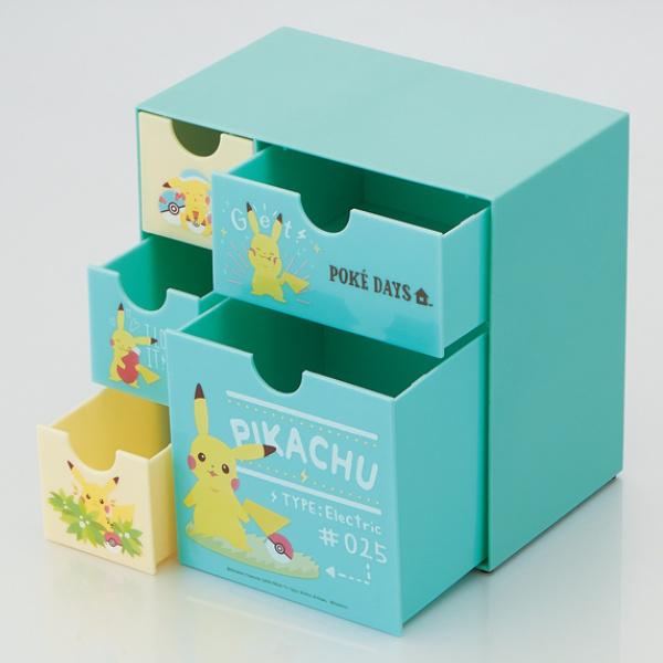 チェスト ポケデイズ 引き出し 卓上 収納 ポケットモンスター （ 小物