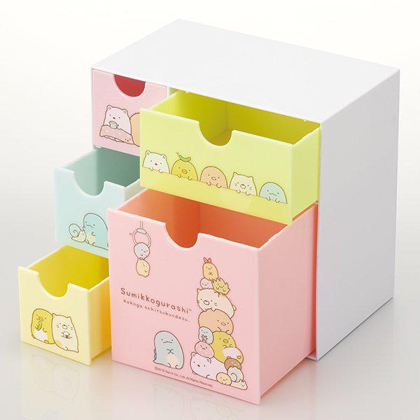 チェスト すみっコぐらし 引き出し 卓上 収納 （ 小物収納 卓上収納