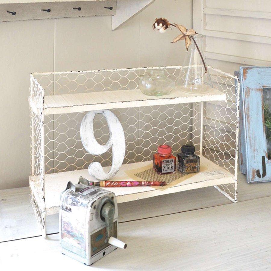 安心発送 ガーデニング 収納ラック アンティーク調 プランターラック 棚 ラック