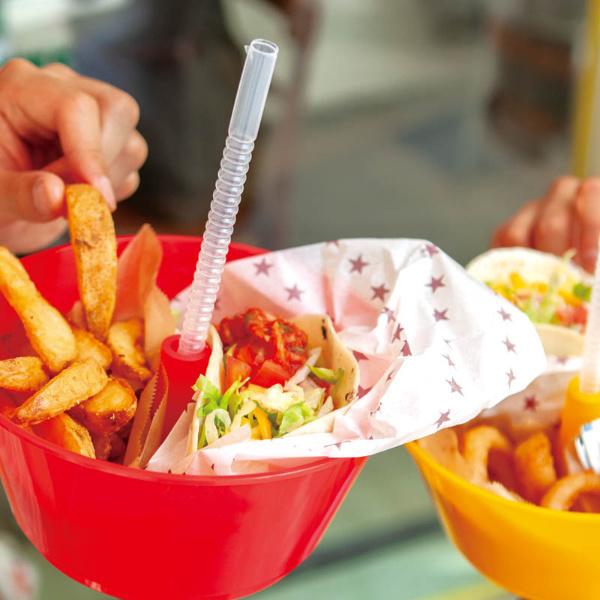 ダルトン DULTON タンブラー スナックボウル セット タブ ストロー付き