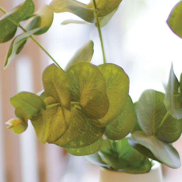 キシマ（KISHIMA） フェイクグリーン ユーカリ L 人工観葉植物