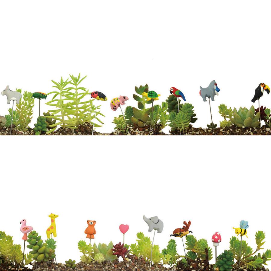 ガーデンピック ミニピック カモメ クジラ ヨット 3種セット （ ピック