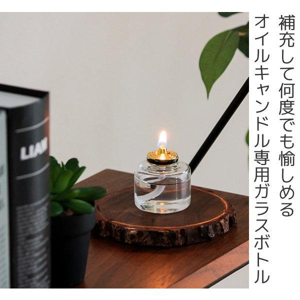 カメヤマキャンドル ボトル 6h ガラス プチボトル オイルキャンドル