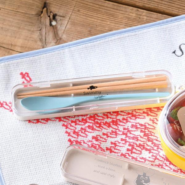 コンビセット 箸 スプーン スイミー カトラリーセット （ 食洗機対応