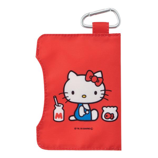 スケーター レジ袋携帯ケース カラビナ付き ハローキティ （ レジ袋