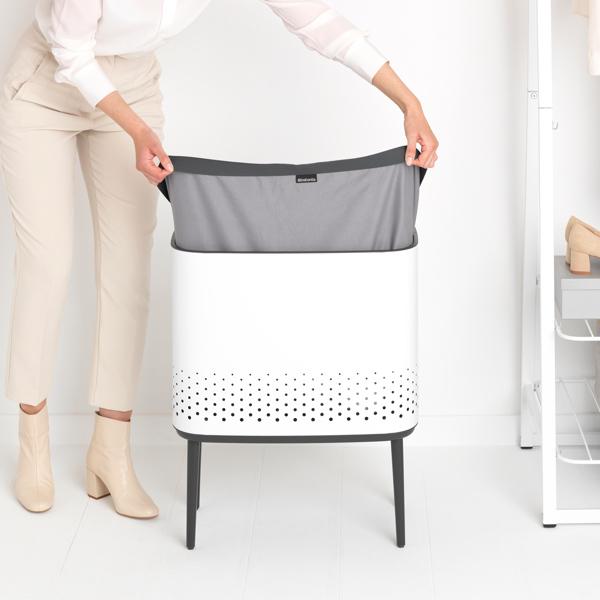 brabantia ランドリービン 60L （ ランドリーバスケット スリム 洗濯