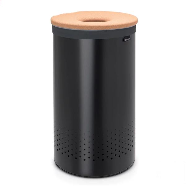 brabantia ランドリービン 60L （ ランドリーバスケット スリム 洗濯かご ランドリーボックス 洗濯 洗濯物 洗濯物入れ ふた