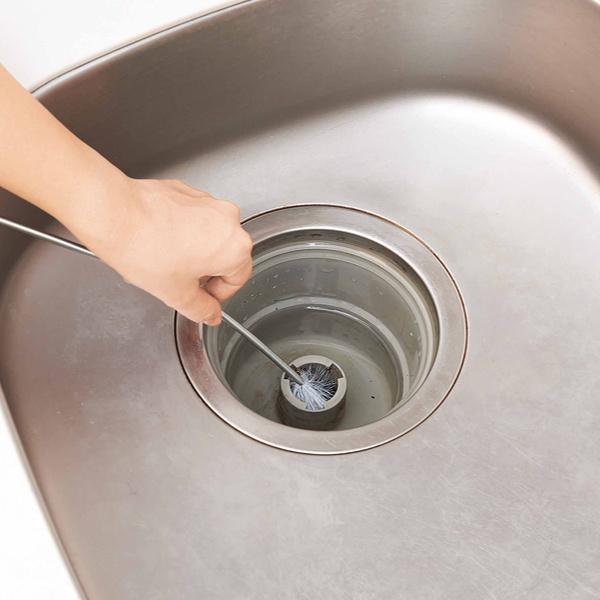ブラシ 排水管 掃除 洗面台 毛詰まり パイプ職人 5連 髪の毛 垢汚れ 排水管ブラシ パイプクリーナー 排水口 排水パイプ 詰まり リビングート Paypayモール店 通販 Paypayモール