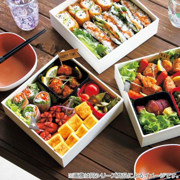 HAKOYA 弁当箱 重箱 2段 3400ml 3人 4人用 21cm 角 二段重 HAKOYA 弁当箱 重箱 2段 3400ml 3人 4人用 21cm 角 二段重
