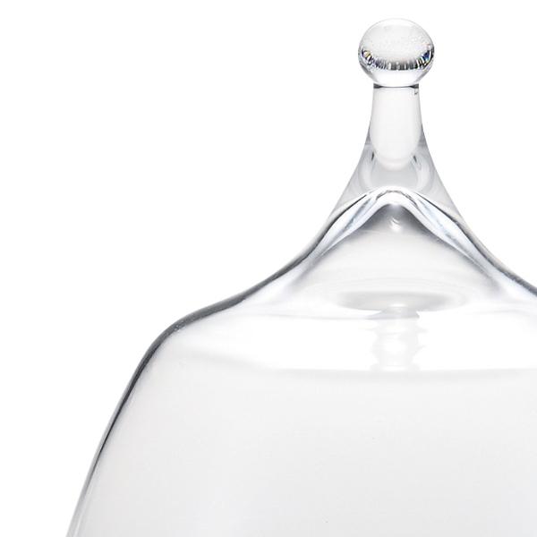 クローシュドーム 10.5cm ガラスドーム M.STYLE スクロ ガラス製