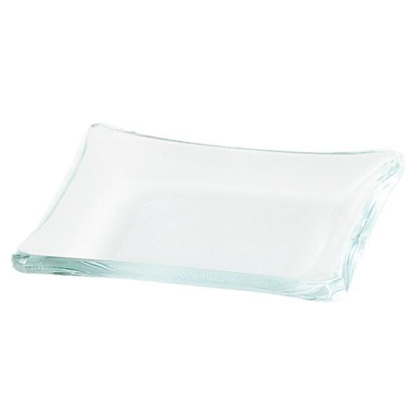 プレート 30cm L 反り角 M.STYLE グランデヴェートロ 皿 食器 ガラス