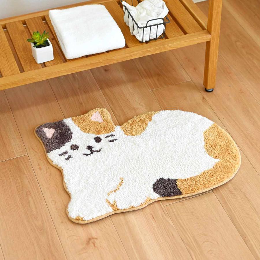 トイレマット 56×55cm ファンディットアニマル （ トイレ マット