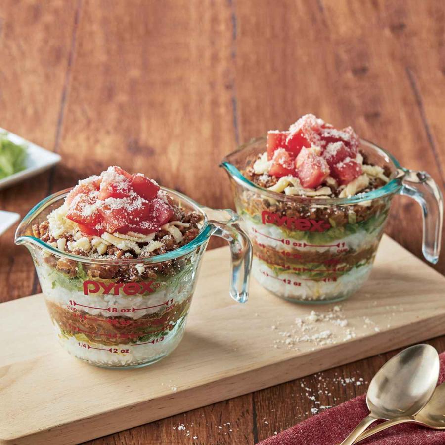 PYREX 計量カップ 250ml 耐熱ガラス 取っ手付き メジャーカップ PYREX 計量カップ 250ml 耐熱ガラス 取っ手付き メジャーカップ