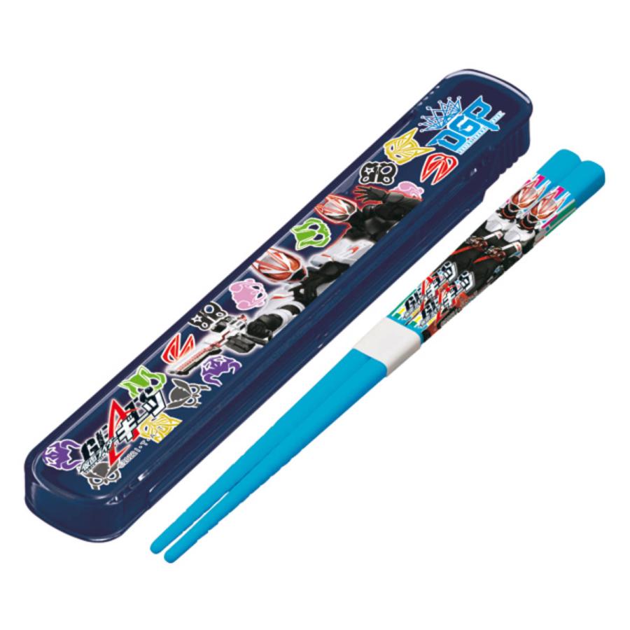 小森樹脂 箸箱セット 16.5cm 箸 箸箱 仮面ライダー ギーツ （ 食洗機