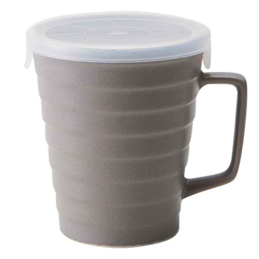 マグカップ フタ付き 230ml 陶器 日本製 （ 電子レンジ対応 食洗機対応