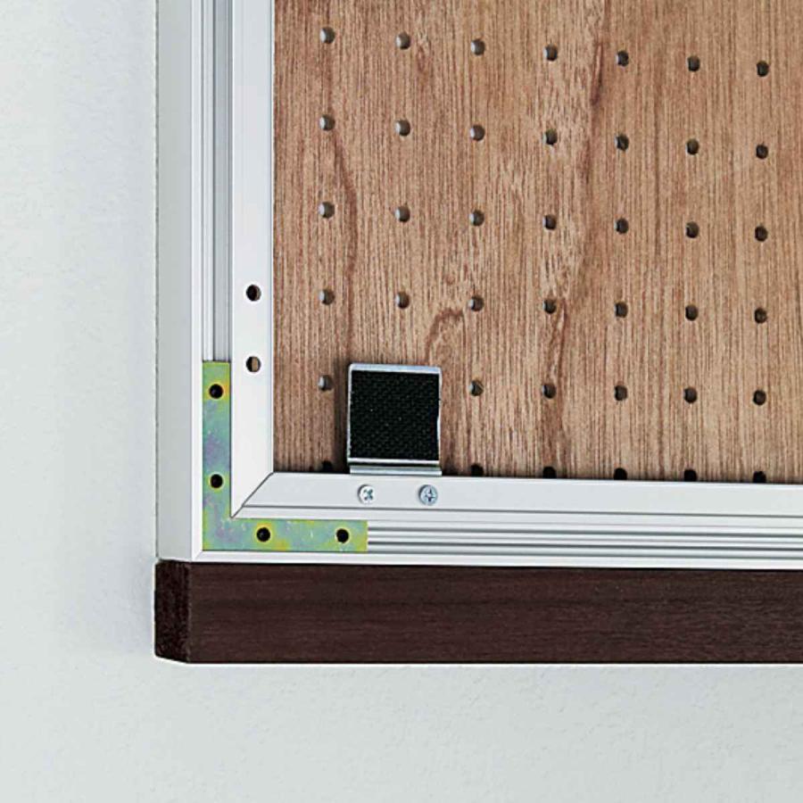 有孔ボード 90×120cm フック付き 壁面収納 （ パンチングボード