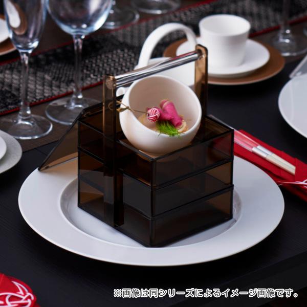 お重 13.5cm 持ち手付き M.STYLE 食器 和食器 プラスチック製 （ 重箱