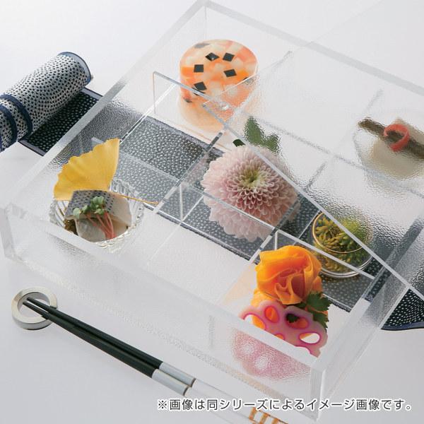 松花堂 37cm 6つ仕切り 仕切り皿 食器 和食器 プラスチック製 松花堂 37cm 6つ仕切り 仕切り皿 食器 和食器 プラスチック製