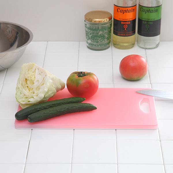 まな板 20.5cm×35cm 日本製 抗菌加工 両面 Pastel Mate （ まないた