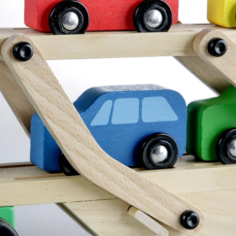 おもちゃ キャリアカー Melissa Doug 木製 3歳 知育玩具 木製玩具 木のおもちゃ 玩具 オモチャ 車 トラック 子ども キッズ 幼児 リビングート ヤフー店 通販 Yahoo ショッピング