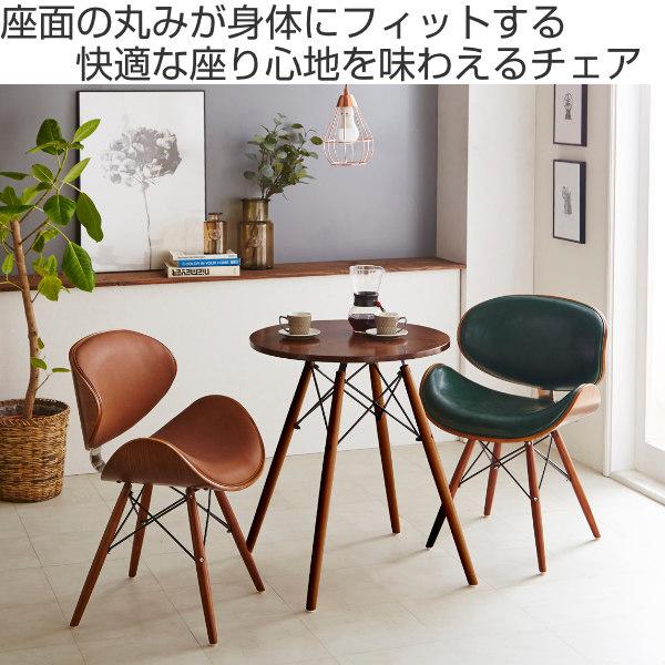 チェア 座面高47cm レザー調 木製 ( 天然木 ダイニングチェア チェア 座面高47cm レザー調 木製 ( 天然木 ダイニングチェア