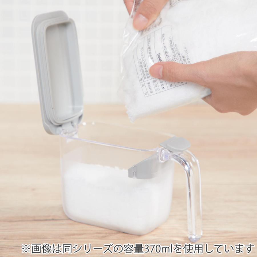 MARNA 調味料ポット ワイド 600ml GOOD LOCK CONTAINER （ 調味料入れ 砂糖 塩 密閉 保存 容器 ポット 大さじ1 スプーン付き ）｜livingut｜15