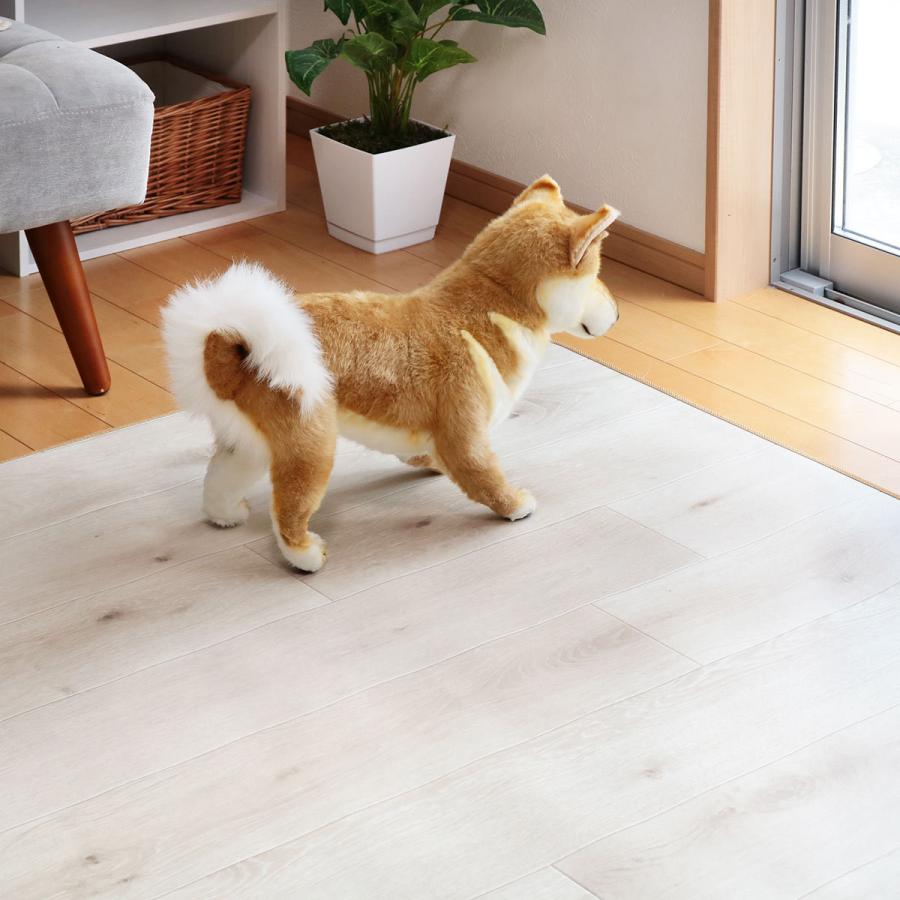 フェデポリマーブル ラグ 182×230cm ラグマット ラスティックオーク 消