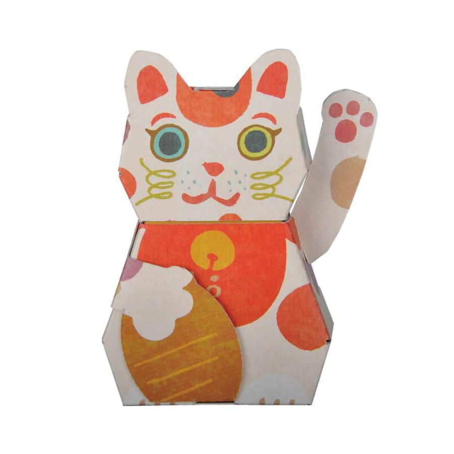 招き猫 ハンドクラフト 工作キット ダンボール製 hacomo kids 招き猫＆鹿 （ ダンボール