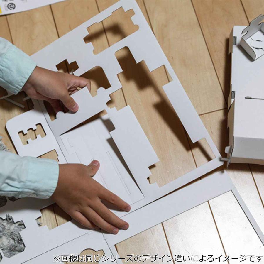 工作キット ダンボール製 Hacomo Kids のりもの 海賊船 ダンボール 段ボール 船 おもちゃ ペーパークラフト 工作 子ども キッズ 組み立て 手作り キット リビングート ヤフー店 通販 Yahoo ショッピング