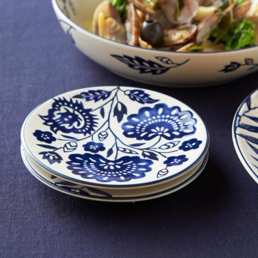 プレート 11.5cm AIKA 硬質陶器 同柄4枚セット （ 食洗機対応 電子