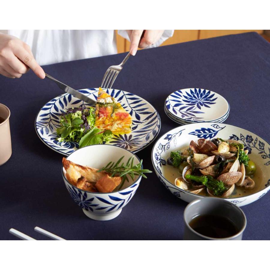 プレート 11.5cm AIKA 硬質陶器 同柄4枚セット （ 食洗機対応 電子
