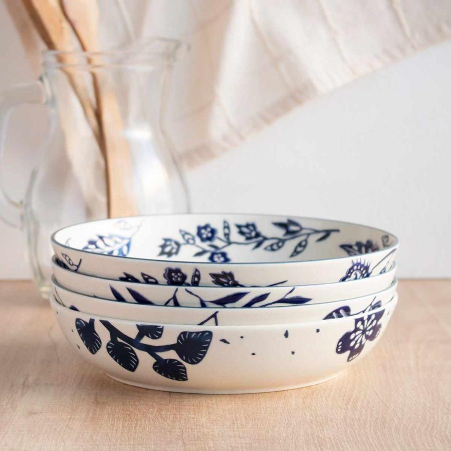 パスタプレート 20cm AIKA 硬質陶器 （ 食洗機対応 電子レンジ対応