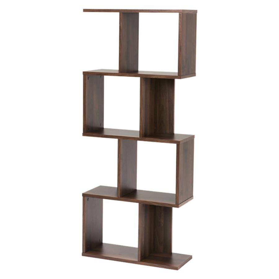 HAGiHARA（萩原） オープンラック 4段 ディスプレイラック ジグザグ 幅