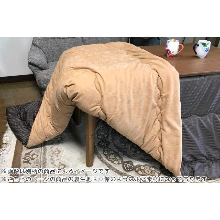 こたつ布団 ハイタイプ 厚掛け 285×235cm 長方形 日本製 綿100％ 消臭 （ コタツ布団 こたつ掛け布団 こたつふとん 炬燵 コタツ 抗菌 厚手 大判 ）｜livingut｜07