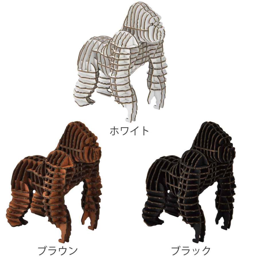 工作キット ダンボール製 GRID ゴリラ （ ダンボール 段ボール 動物