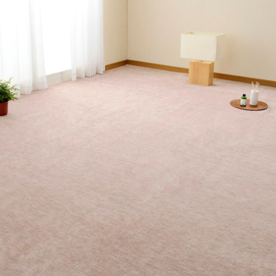 ラグ 261×261cm ペットにやさしい平織カーペット ラウム 江戸間 ラグ 261×261cm ペットにやさしい平織カーペット ラウム 江戸間